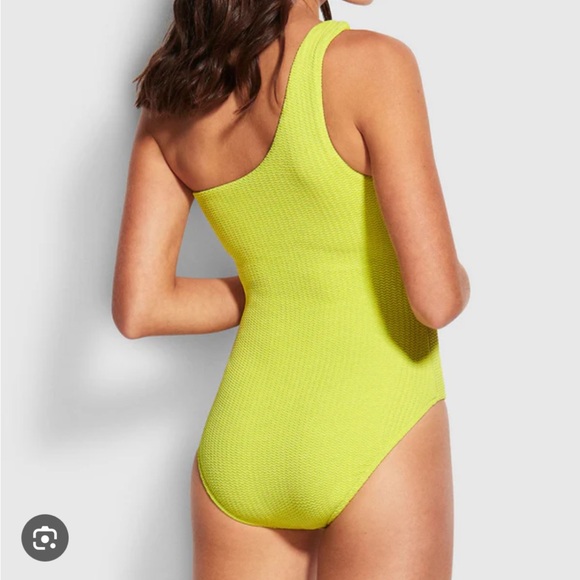 Seafolly Sea Dive One Shoulder One Piece Swimsuit - Picture 2 of 11